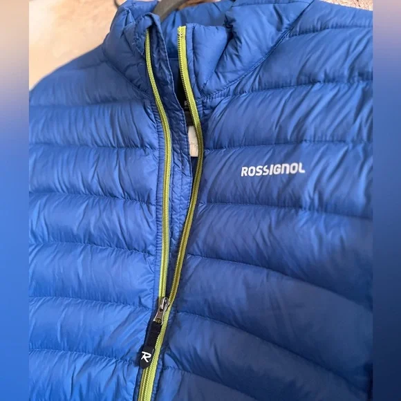 ROSSIGNOL Blue Puffer Jacket - Picture 5 of 16